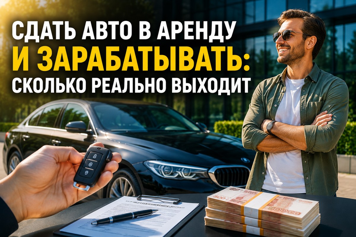 Сдать авто в аренду и зарабатывать — сколько реально выходит